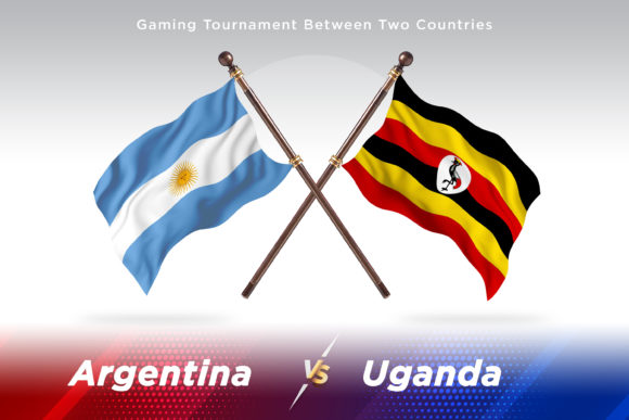 Argentina Versus Uganda Two Flags: Strategic Visual Assets for Global Branding and Design