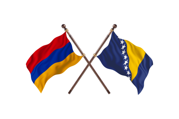 Armenia Versus Bosnia Two Flags: A Professional Asset Guide
