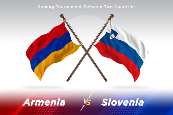 Armenia Versus Slovenia Two Flags: A Detailed Evaluation of a High-Quality 3D Vector Asset