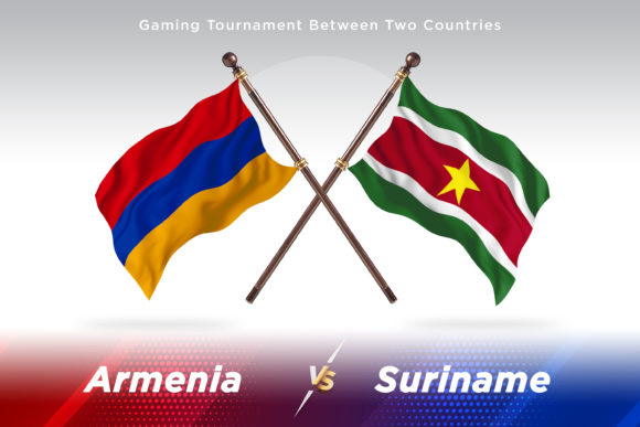 Armenia Versus Suriname Two Flags: A Visual Comparison for Design and Education