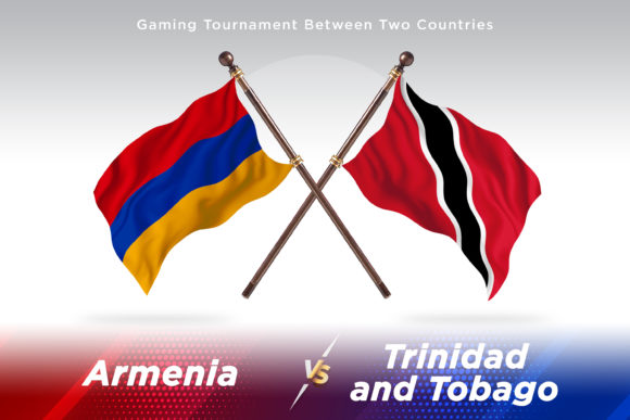 Armenia Versus Trinidad and Tobago Flags: A Detailed Look at the 3D Waving Flag Illustration Bundle