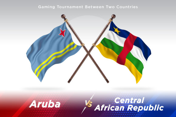 Aruba vs Central African Two Flags